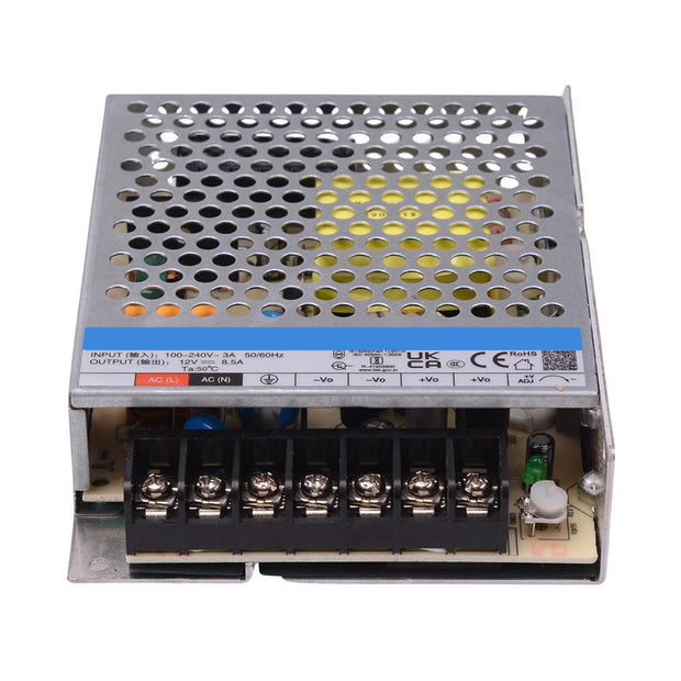 12V 8.5A Enclosed Switching Power Supply 100W