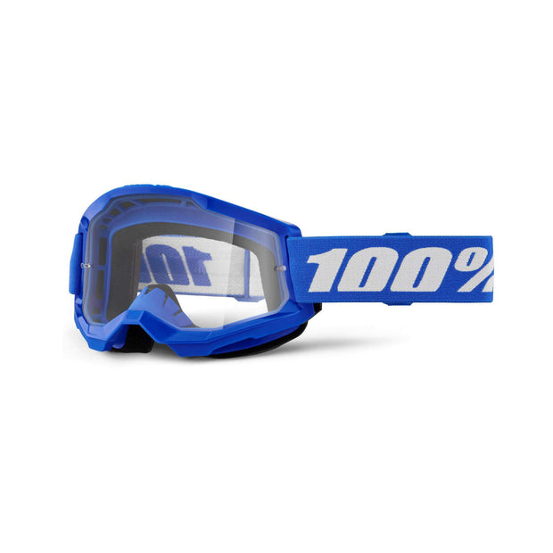 100% Strata 2 Clear Lens Goggles