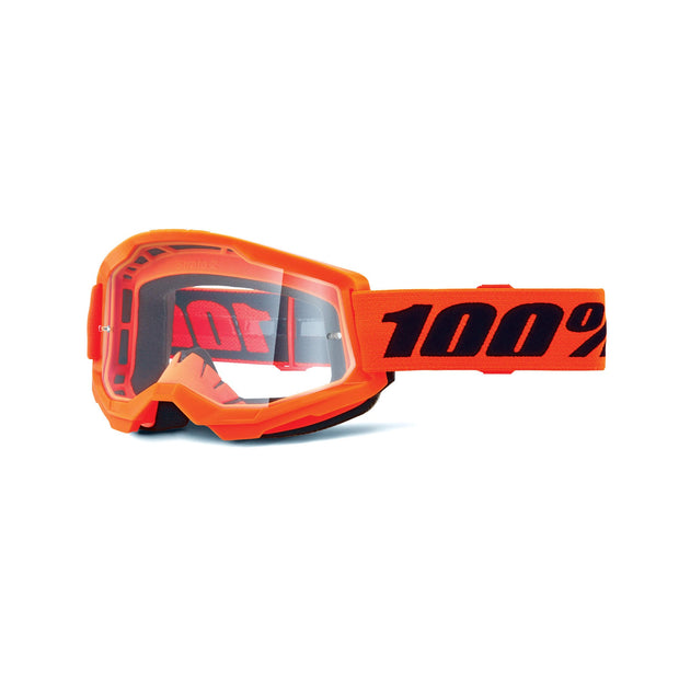100% Strata 2 Clear Lens Goggles