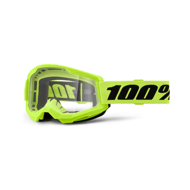 100% Strata 2 Clear Lens Goggles