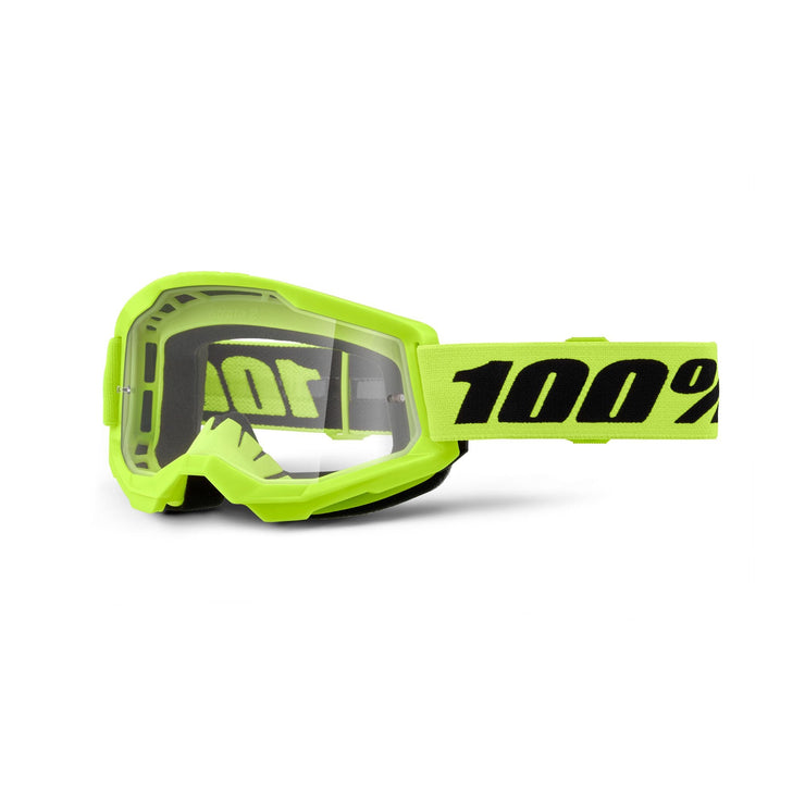 100% Strata 2 Clear Lens Goggles