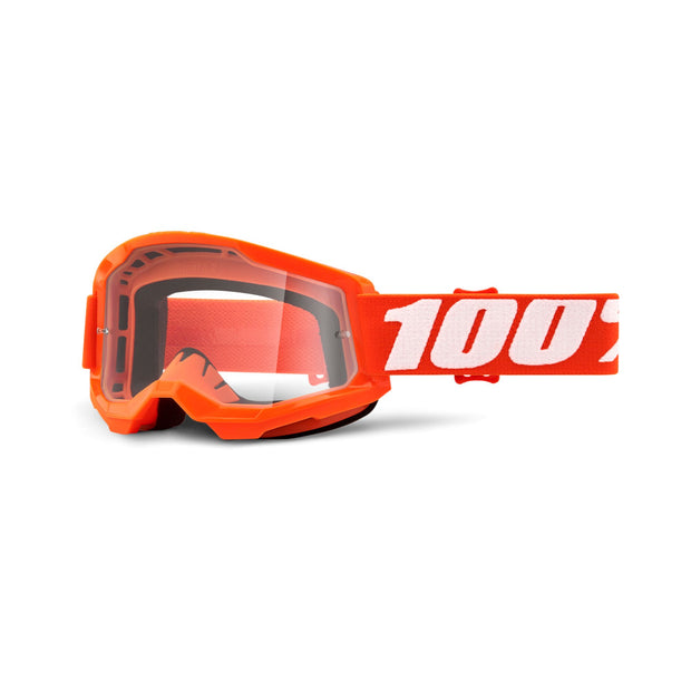 100% Strata 2 Clear Lens Goggles