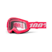 100% Strata 2 Clear Lens Goggles