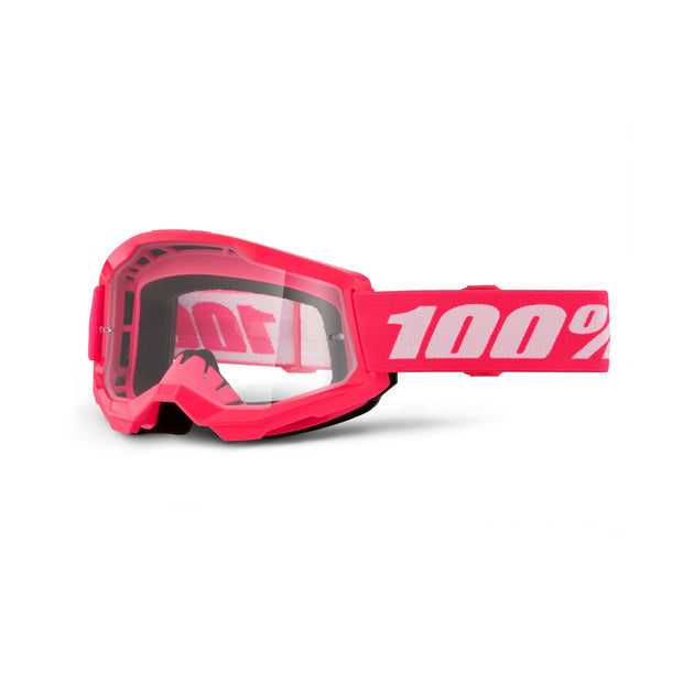 100% Strata 2 Clear Lens Goggles