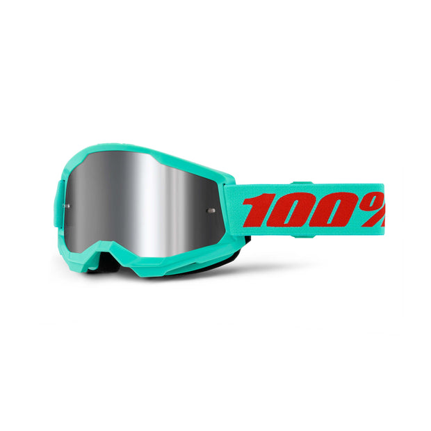 100% Strata 2 Mirror Lens Goggles