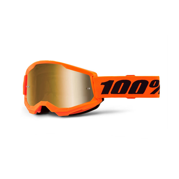 100% Strata 2 Mirror Lens Goggles