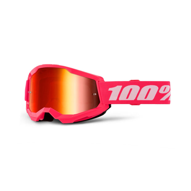 100% Strata 2 Mirror Lens Goggles