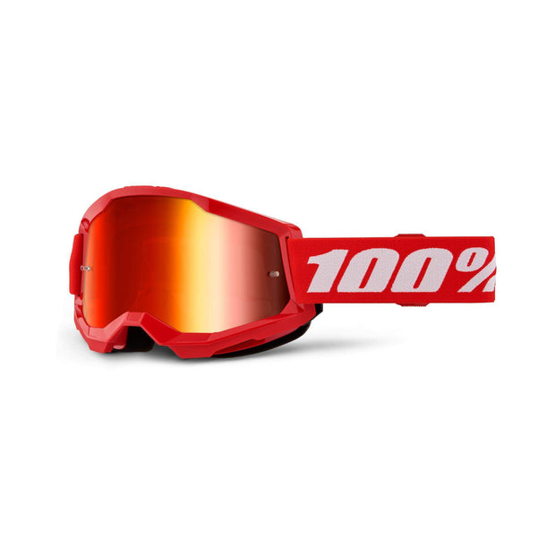 100% Strata 2 Mirror Lens Goggles