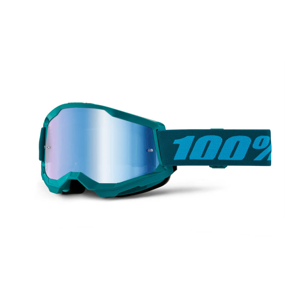 100% Strata 2 Mirror Lens Goggles