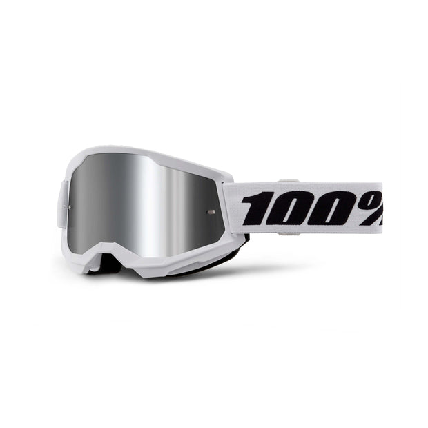 100% Strata 2 Mirror Lens Goggles