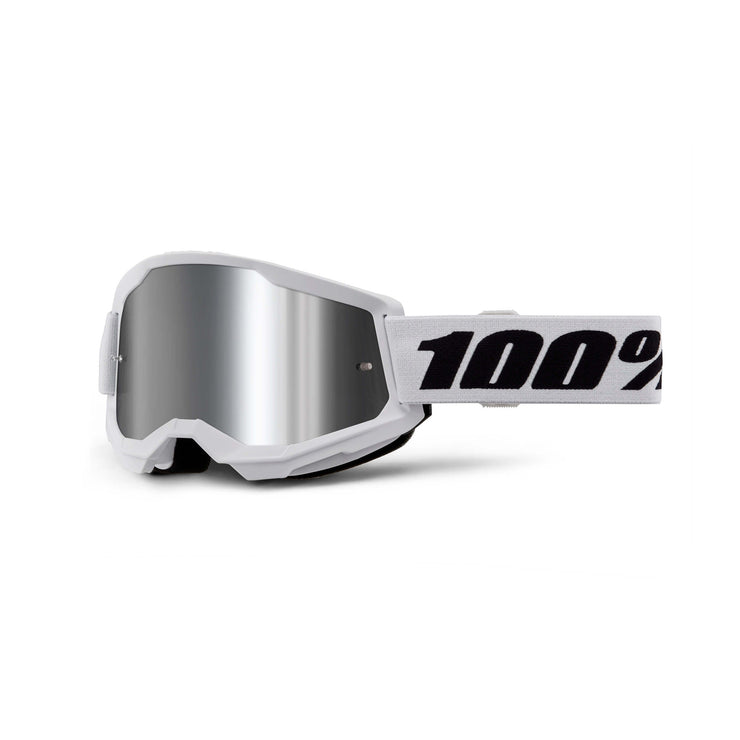 100% Strata 2 Mirror Lens Goggles