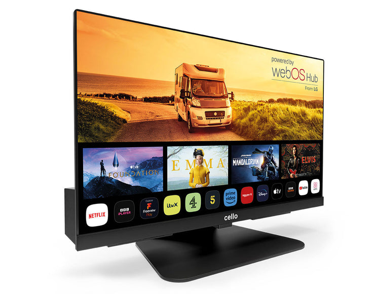 C1924WS-TRAV 19″ Smart WebOS 12-Volt Traveller TV with Perfect Pitch Sound