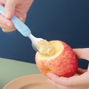 2-in-1 Silicone Baby Spoon – Soft & Safe Feeding Tool