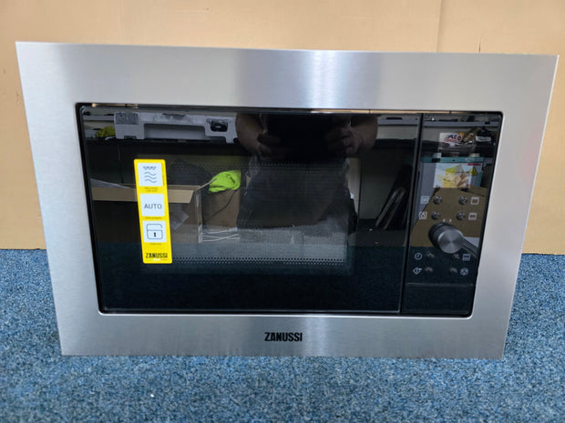 Zanussi ZMSN7DX Microwave Oven and Grill Built In Stainless Steel GRADE A