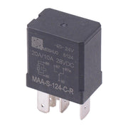 24V SPDT Micro Automotive Relay Resistor 35A MAA-S-124-C-R