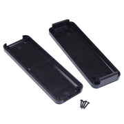1552C5BK Hammond Black ABS Enclosure 150 x 50 x 22mm