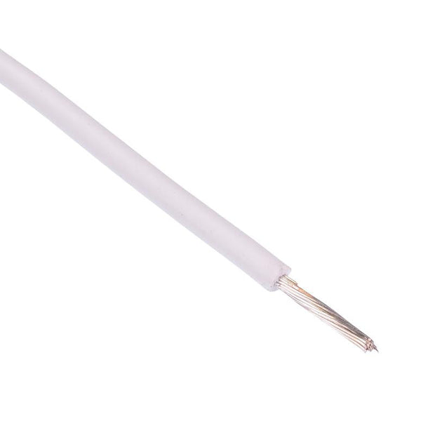 White 16AWG 26/0.25mm Stranded Wire (price per metre)