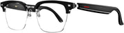 Smart Glasses for Men and Women, Open Ear Bluetooth Audio Glasses, Sunglasses Built in Mic & Speakers, Blue Light Filter & UV Pretection Polarized Lenses, IP65 Waterproof Bluetooth Glasses, E13 06
