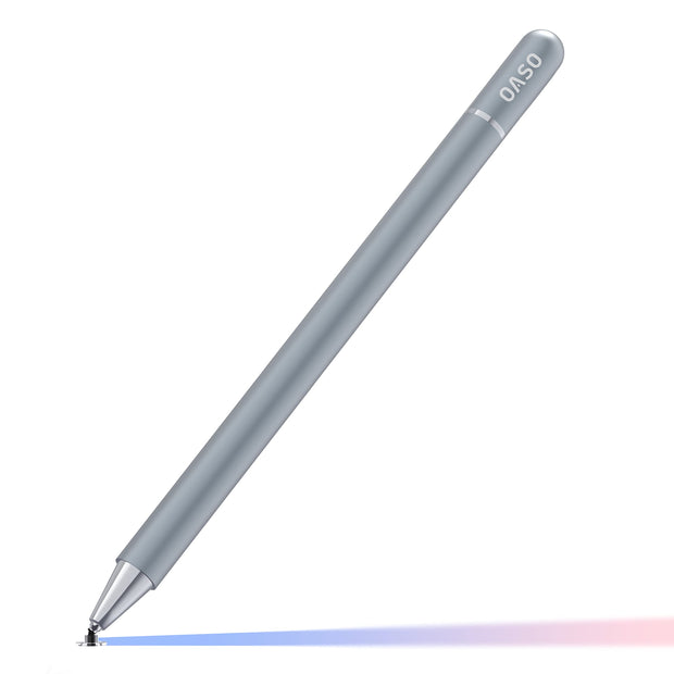 Samsung Pen, Capacitive Disc Tip Pencil & Magnetic Cap Stylus Compatible with All Touch Screens, Pens for iPad pro/iPad 6/7/8th/iPhone, Samsung Galaxy s Ultra Pen, Chromebook,Touch Pad (White)
