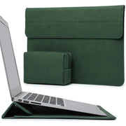 HYZUO 13 Inch Laptop Sleeve Case with Stand for 2025-2018 MacBook Air 13 M4 M3 M2 M1, 2025-2016 MacBook Pro 13 M2 M1, 13" iPad Pro/Air, Surface Pro 11/10/9, XPS 13, with Pouch, Beige