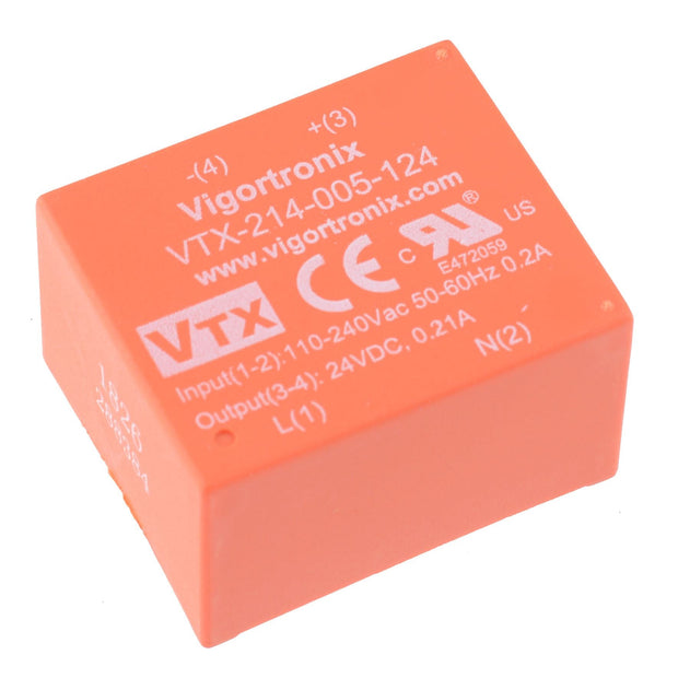12V AC-DC 5W Single Output Power Supply VTX-214-005-112