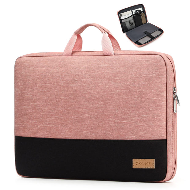 Bagasin Laptop Sleeve Case, 15 15.6 16 17 17.3 14 13.3 13.6 13 12.3 11.6 inch Water Resistant Computer Carrying Bag