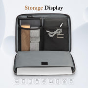 Bagasin Laptop Sleeve Case, 15 15.6 16 17 17.3 14 13.3 13.6 13 12.3 11.6 inch Water Resistant Computer Carrying Bag