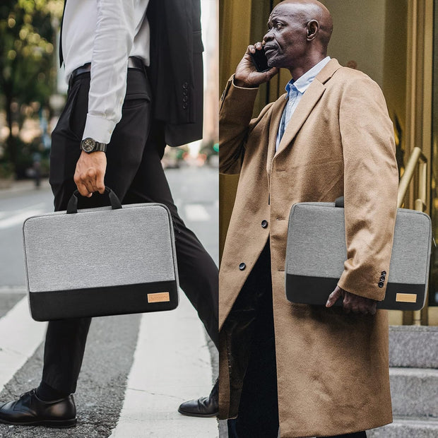 Bagasin Laptop Sleeve Case, 15 15.6 16 17 17.3 14 13.3 13.6 13 12.3 11.6 inch Water Resistant Computer Carrying Bag