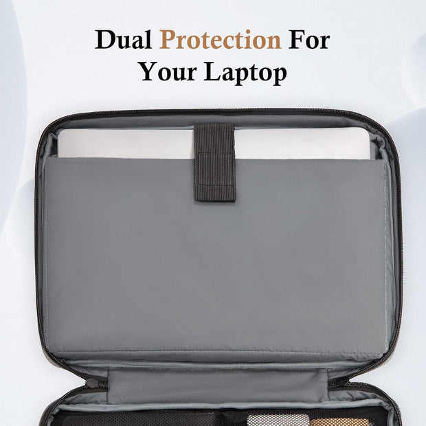 Bagasin Laptop Sleeve Case, 15 15.6 16 17 17.3 14 13.3 13.6 13 12.3 11.6 inch Water Resistant Computer Carrying Bag