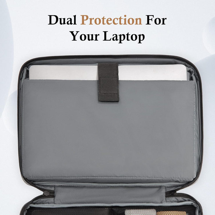 Bagasin Laptop Sleeve Case, 15 15.6 16 17 17.3 14 13.3 13.6 13 12.3 11.6 inch Water Resistant Computer Carrying Bag