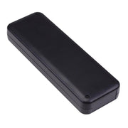 1552C5BK Hammond Black ABS Enclosure 150 x 50 x 22mm