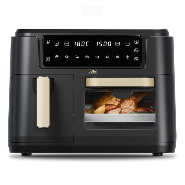 2-in-1 Double Airfryer and Home Oven