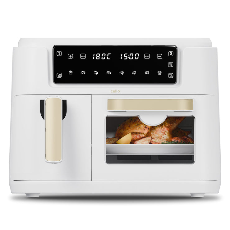 2-in-1 Double Airfryer and Home Oven