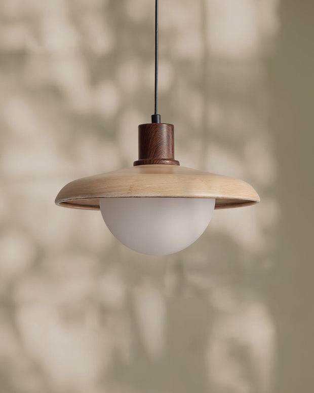 Woodora Plug-In Pendant Light