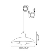 Woodora Plug-In Pendant Light