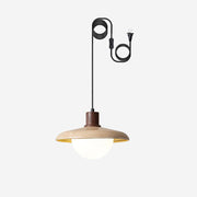 Woodora Plug-In Pendant Light