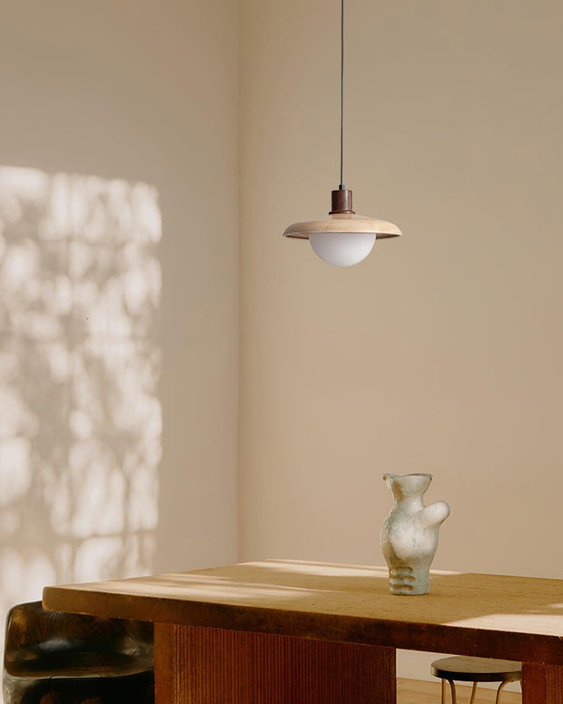 Woodora Plug-In Pendant Light