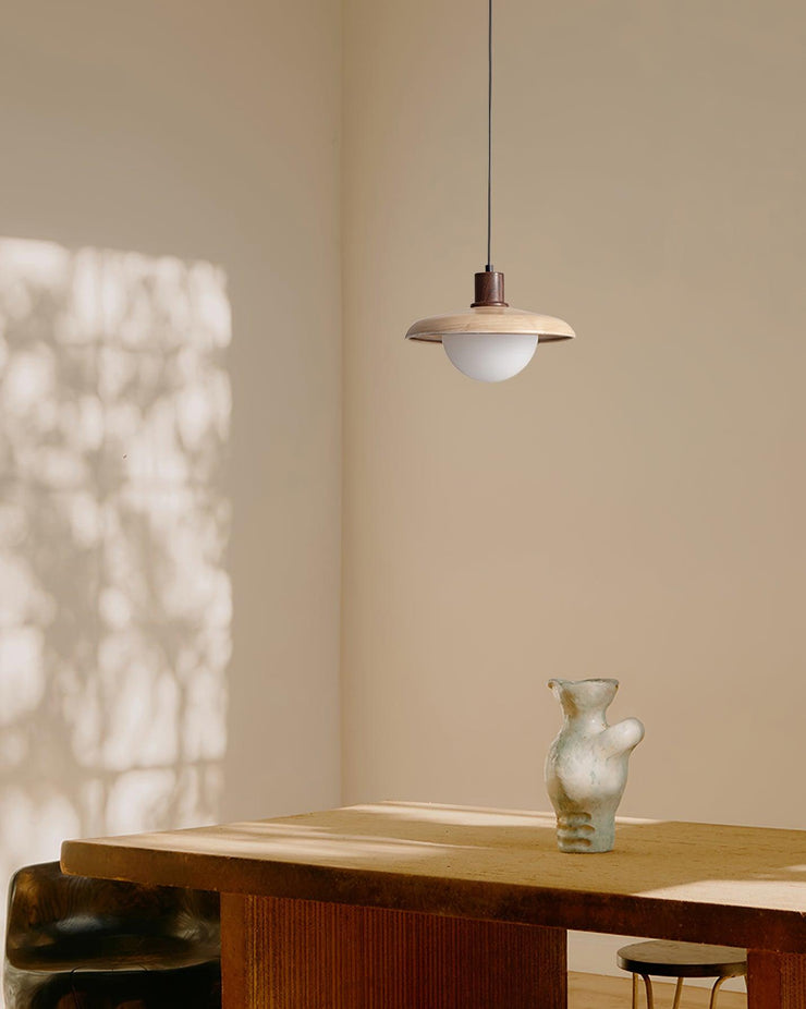 Woodora Plug-In Pendant Light