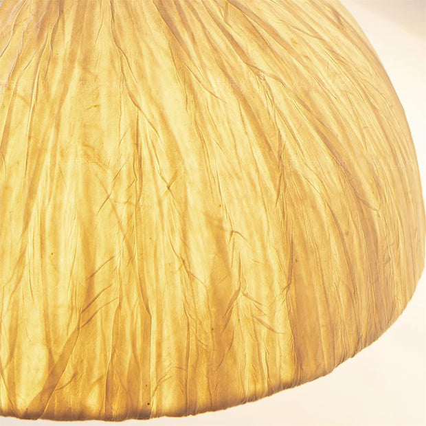 Wall Lamp Rice Paper Shade Wood Arm