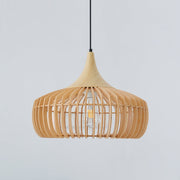 Zivora Natural Bamboo Rattan Pendant Light