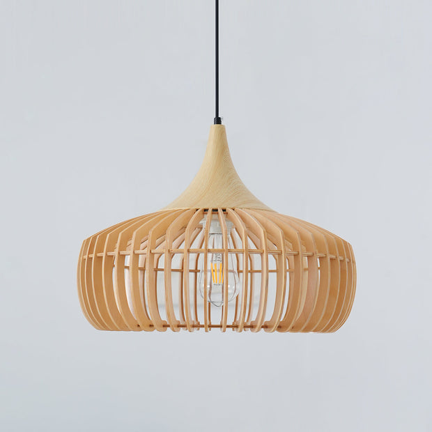 Zivora Natural Bamboo Rattan Pendant Light