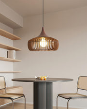 Zivora Natural Bamboo Rattan Pendant Light