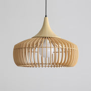 Zivora Natural Bamboo Rattan Pendant Light