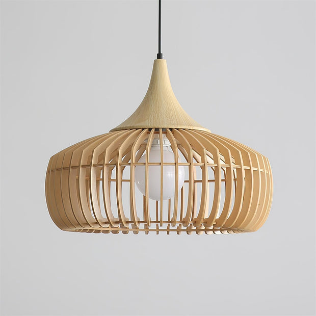 Zivora Natural Bamboo Rattan Pendant Light
