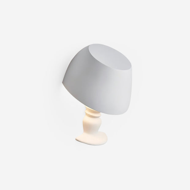 Wall Light Sculptural Plaster Form Uplighting Ambient Minimalist