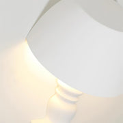 Wall Light Sculptural Plaster Form Uplighting Ambient Minimalist