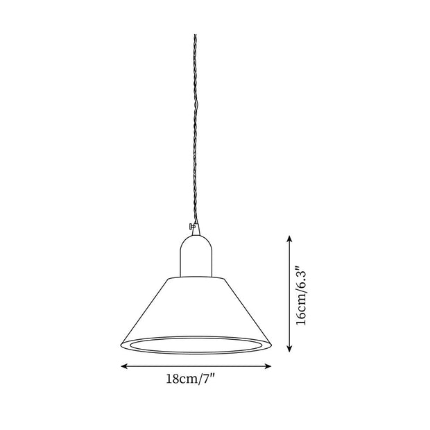 Wood Pendant Lamp Assorted Shapes in Solid Wood and Brass