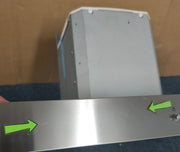 Zanussi ZHB62670XA 60 cm Chimney Cooker Hood Stainless Steel GRADE A