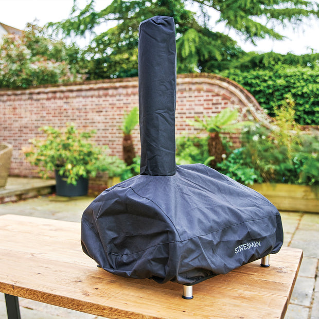 Wood Pizza Oven, 13 Inch, Chimney, Stainless Steel