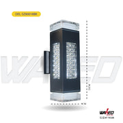 Wall Lantern - Bronze + Black